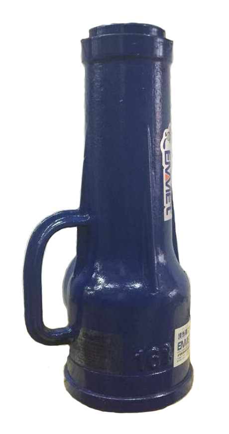 埃米頓16T螺旋千斤頂的側視圖